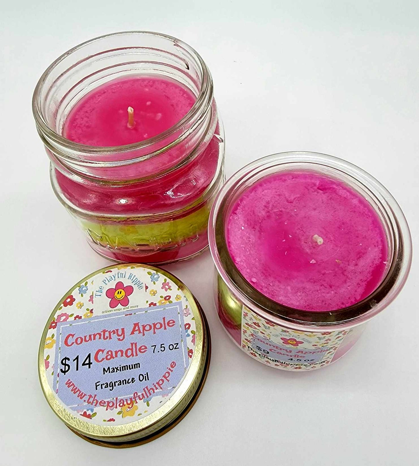 Country Apple Paraffin Candle