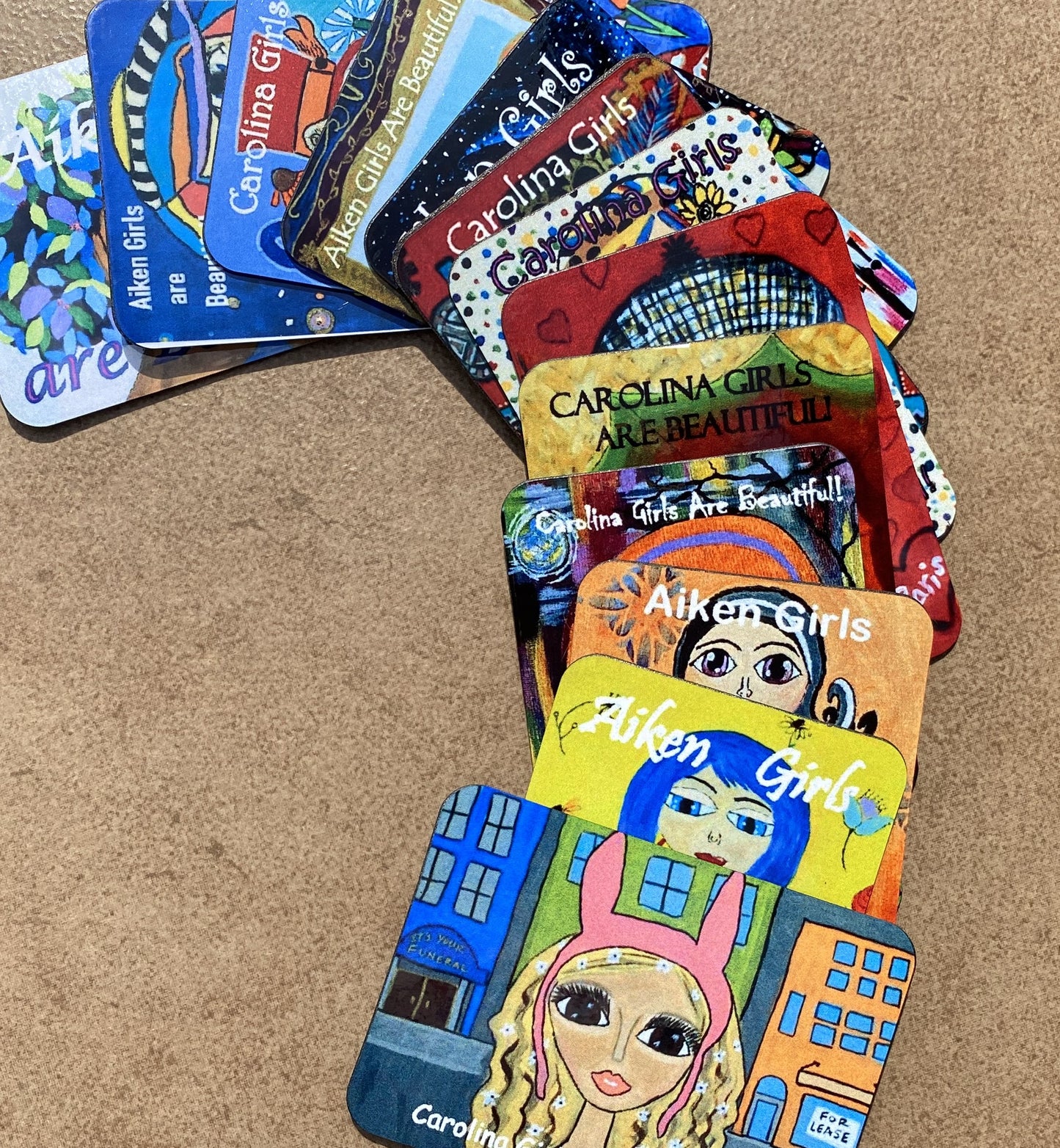 Beautiful Girl Magnets