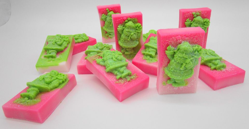 Merry Christmas Santa Soap