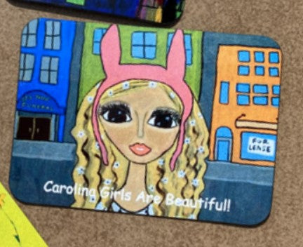 Beautiful Girl Magnets