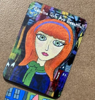 Beautiful Girl Magnets