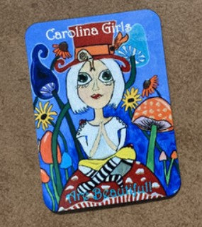 Beautiful Girl Magnets