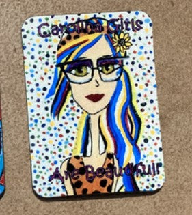 Beautiful Girl Magnets