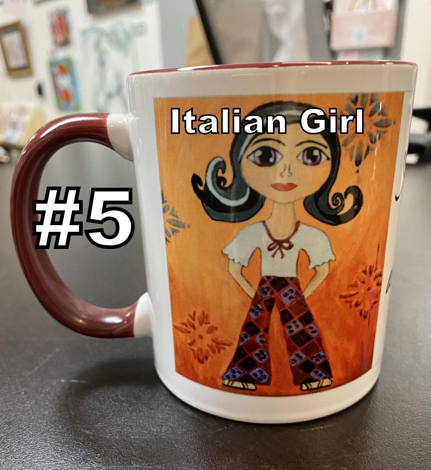 Beautiful Girl Mugs